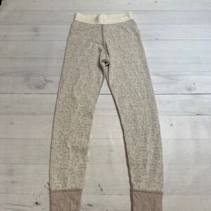 Devold girls merino wool baselayer bottoms cat print size 8